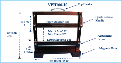 VPH100 電路板垂直量測夾具